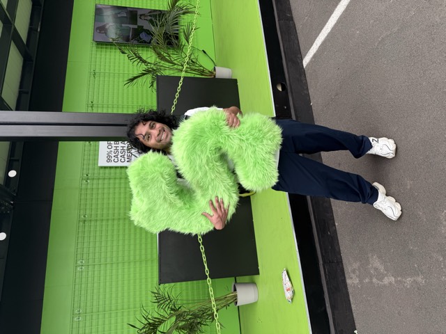 Hugging the money